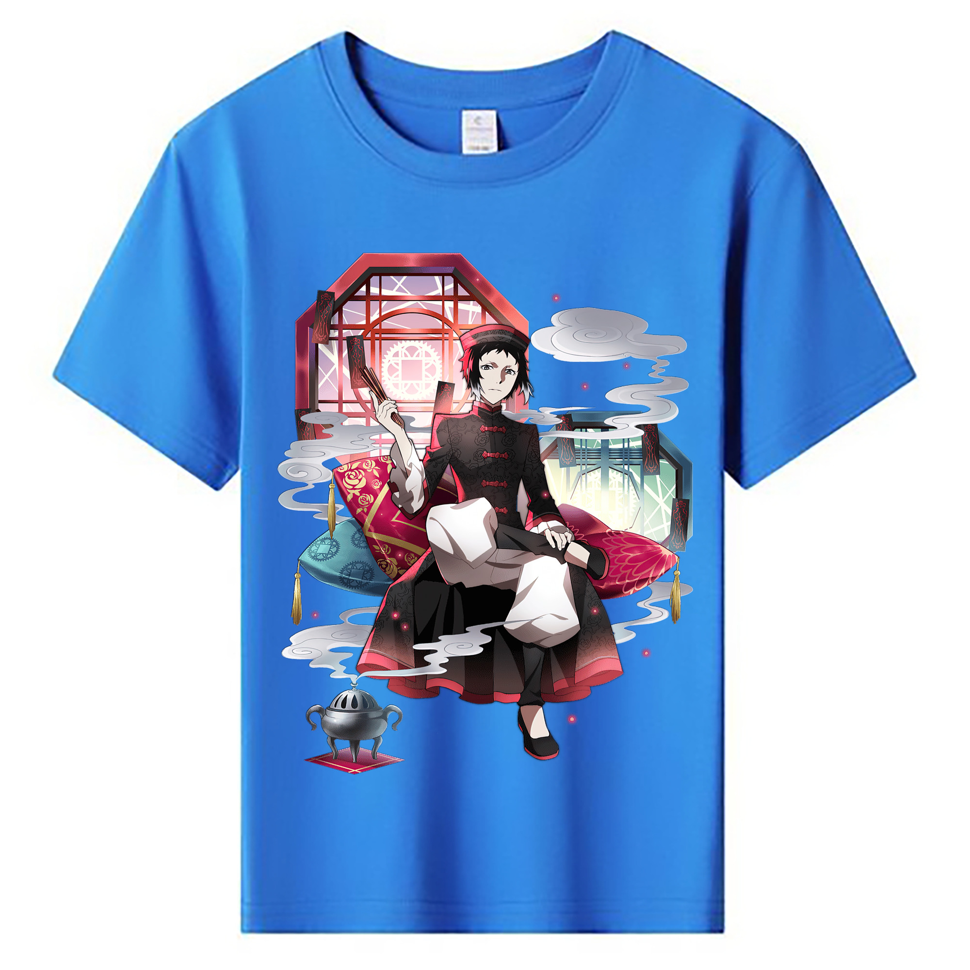 （画像用） 文豪ストレイドッグス Bungo Stray Dogs 綿100％キッズTシャツ（フロントプリント）